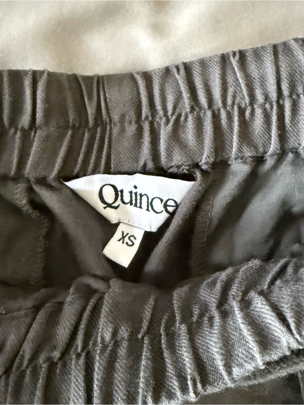 QUINCE Cotton Linen Twill Straight Leg Pant - Picture 8 of 12